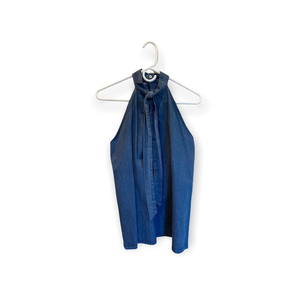 Denim blouse